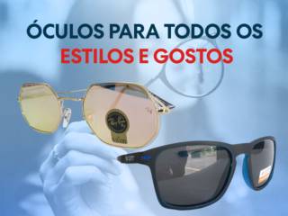 Óculos para todos estilos e gostos