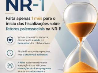  A NR-1 está chegando e sua empresa precisa estar preparada