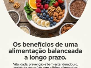 Os benefícios de uma alimentação balanceada a longo prazo