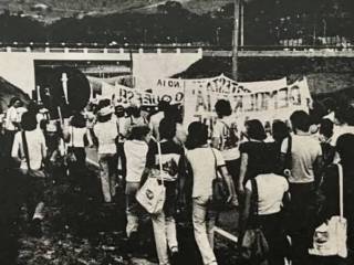 Uma passeata para salvar a SERRA. Em julho de 1978…