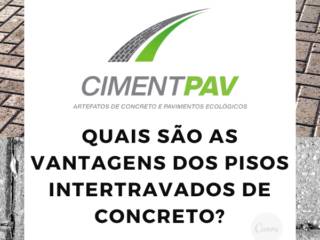 Quais são as vantagens dos pisos intertravados de concreto?