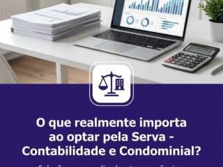 O que realmente importa ao optar pela Serva - Contabilidade e Condominial?
