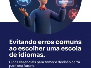 Evitando erros comuns ao escolher uma escola de idiomas