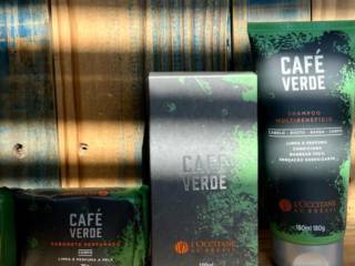 A Linha Café Verde da L'Occitane Está Aqui! Garanta a Sua na Rogê Imports em Mineiros