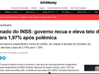 Consignado do INSS: governo recua e eleva teto de juros para 1,97% após polêmica