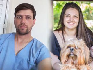 Unidos pela medicina veterinária: Fernanda e Felipe dividem a paixão pela profissão um com o outro!