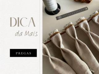Guia de Cortinas para a sua cassa: Tipos de Prega