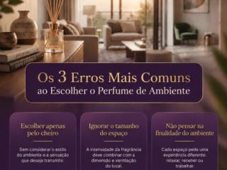 Os 3 Erros Mais Comuns ao Escolher o Perfume de Ambiente