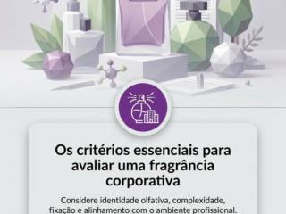 Os critérios essenciais para avaliar uma fragrância corporativa