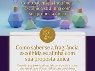 Como saber se a fragrância escolhida se alinha com sua proposta única