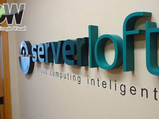 Fachadas em letra caixa