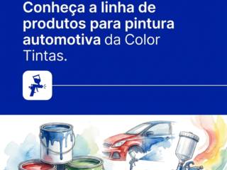 Conheça a linha de produtos para pintura automotiva da Color Tintas