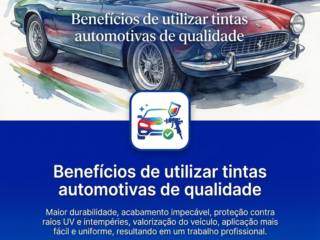 Benefícios de utilizar tintas automotivas de qualidade