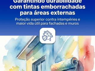 Garantindo durabilidade com tintas emborrachadas para áreas externas