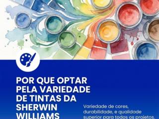 Por que optar pela variedade de tintas da Sherwin Williams
