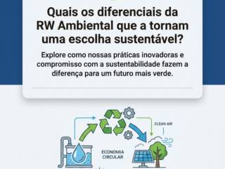 Quais os diferenciais da RW Ambiental que a tornam uma escolha sustentável?