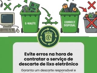 Evite erros na hora de contratar o serviço de descarte de lixo eletrônico