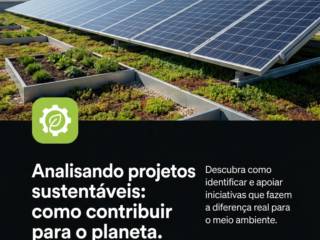 Analisando projetos sustentáveis: como contribuir para o planeta
