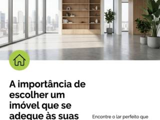 A importância de escolher um imóvel que se adeque às suas necessidades