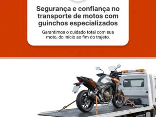 Segurança e confiança no transporte de motos com guinchos especializados