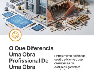 O Que Diferencia Uma Obra Profissional De Uma Obra Improvisada