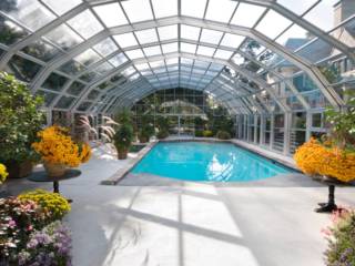 Policarbonato – para cobertura de piscinas residenciais