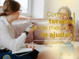 Saiba como a terapia pode te ajudar! Leia a legenda e saiba mais