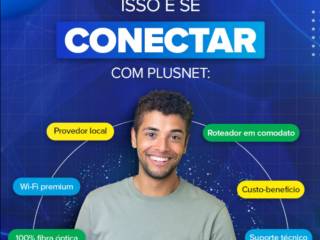 Isso é se conectar com PlusNet