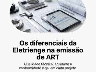 Os diferenciais da Eletrienge na emissão de ART