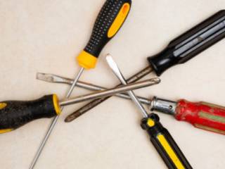 De onde veio a chave de fenda?