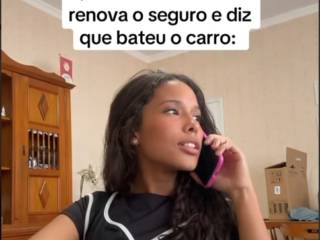 Quando o cliente não renova o seguro e diz que bateu o carro