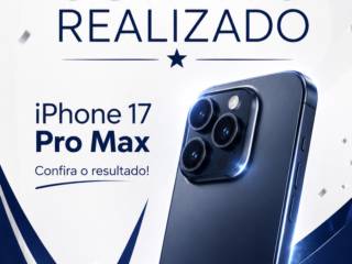 Sorteio Realizado: Confira o Ganhador do iPhone 17 Pro Max!