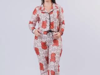 Pijama Americano de Manga Longa