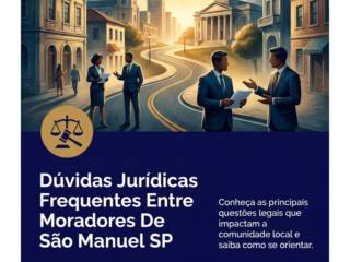 Dúvidas Jurídicas Frequentes Entre Moradores De São Manuel SP
