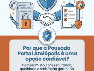 Por que a Pousada Portal Areiópolis é uma opção confiável?