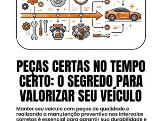 Peças Certas No Tempo Certo: O Segredo Para Valorizar Seu Veículo