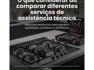 O que considerar ao comparar diferentes serviços de assistência técnica
