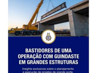 Bastidores De Uma Operação Com Guindaste Em Grandes Estruturas