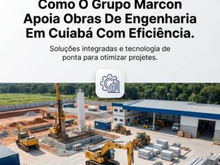 Como O Grupo Marcon Apoia Obras De Engenharia Em Cuiabá Com Eficiência