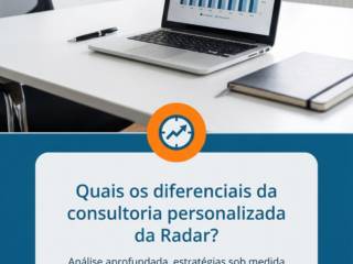 Quais os diferenciais da consultoria personalizada da Radar?