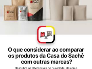O que considerar ao comparar os produtos da Casa do Sachê com outras marcas?