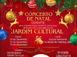 Acompanhe como foi o Concerto de Natal da Escola Harmonia!