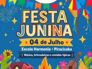 Festa Junina da Escola Harmonia - 04 de Julho