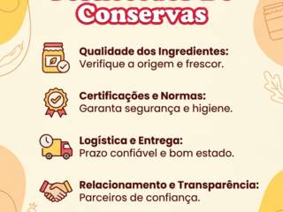 Como Escolher Fornecedor De Conservas