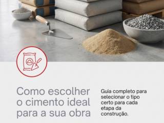 Como escolher o cimento ideal para a sua obra