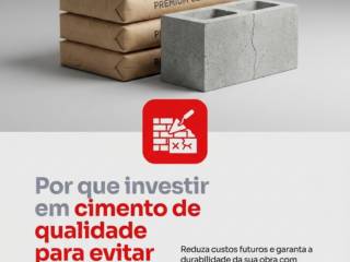 Por que investir em cimento de qualidade para evitar retrabalhos