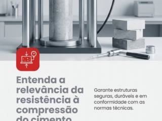 Entenda a relevância da resistência à compressão do cimento