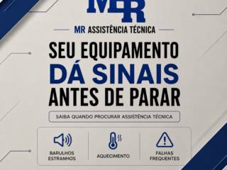 Seu equipamento dá sinais antes de parar: saiba quando procurar assistência técnica