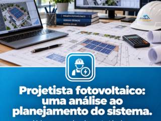 Projetista fotovoltaico: da análise ao planejamento do sistema