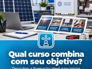Qual curso combina com seu objetivo?